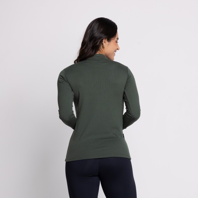 Blusa Gola Alta e Manga Longa Golinha