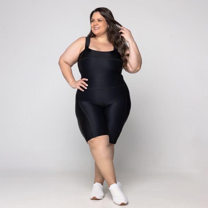 Macaquinho Georgia Plus Size