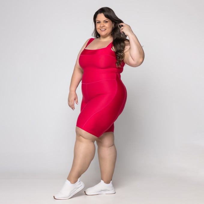 Macaquinho Georgia Plus Size