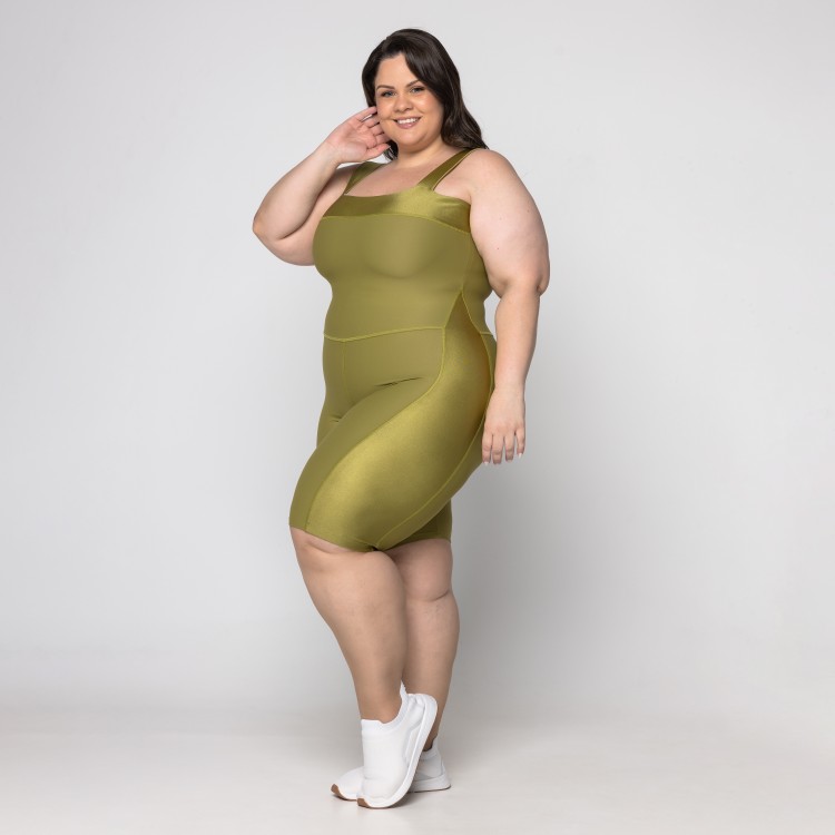 Macaquinho Georgia Plus Size
