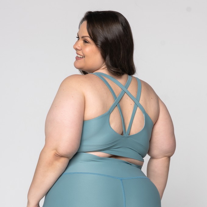 Top Marcela Alça Dupla Plus Size