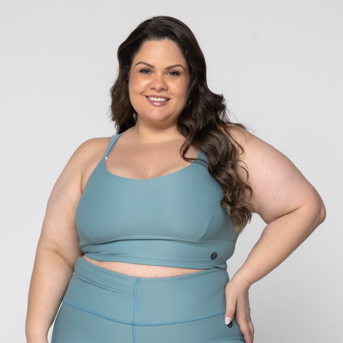 Top Marcela Alça Dupla Plus Size