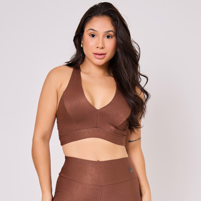 Top Nadador com Decote em V Stella