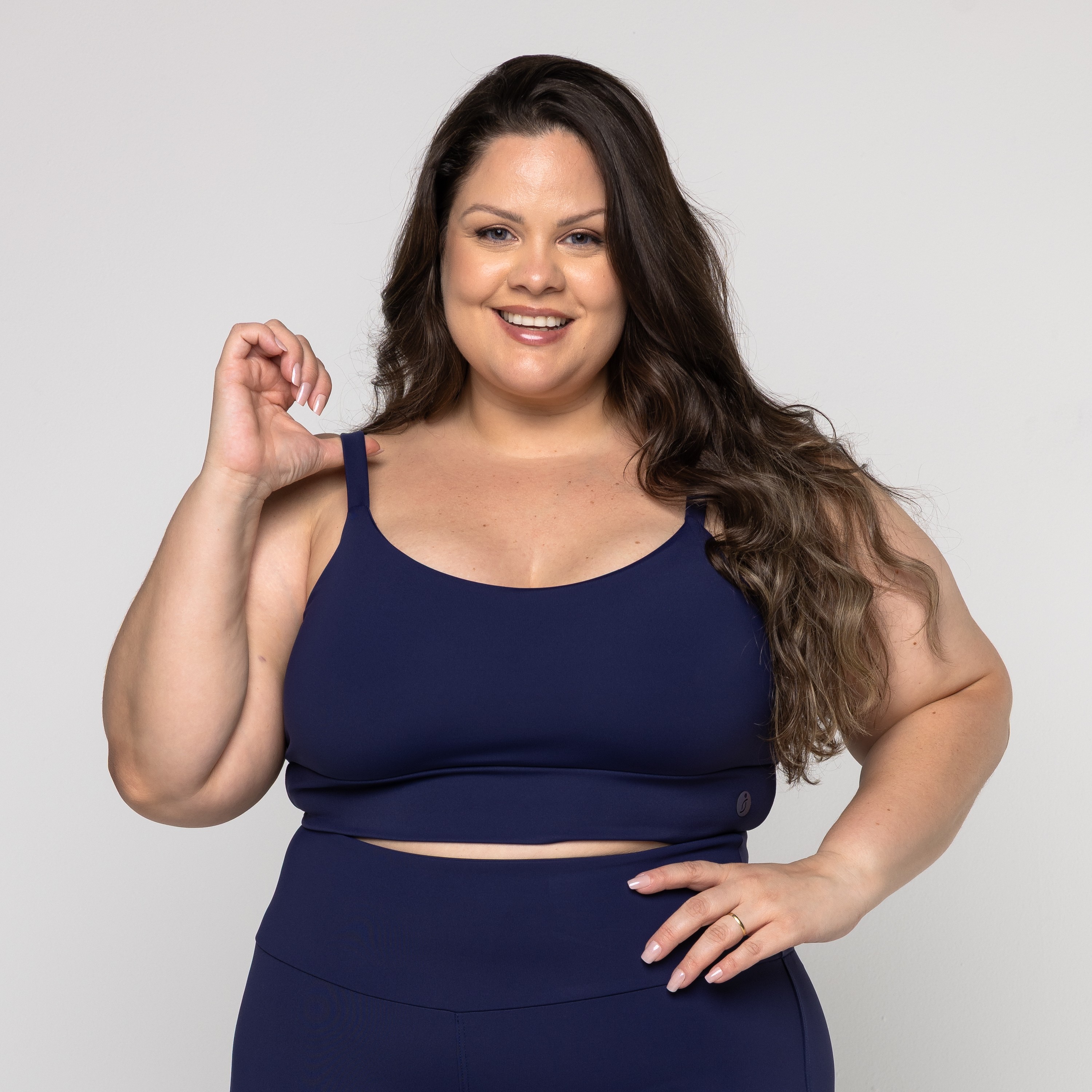 Top Plus Club Top Sandra Plus Size - Físico Fitness