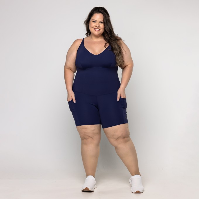 Macaquinho Letícia Plus Size