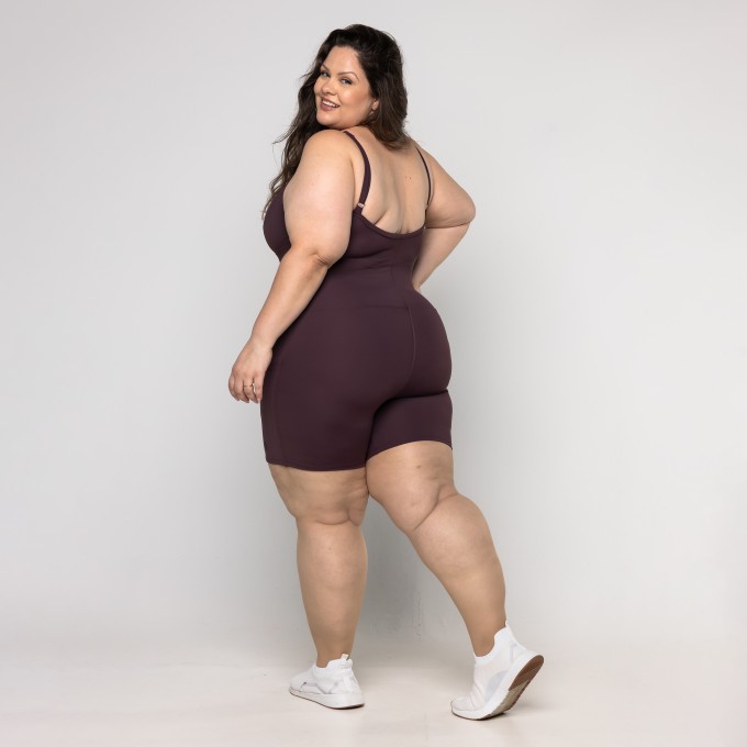 Macaquinho Letícia Plus Size