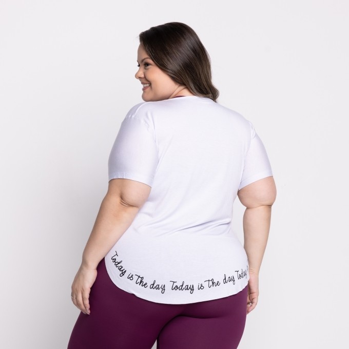 Blusa Tapa Bumbum com Silk Karina Plus Size