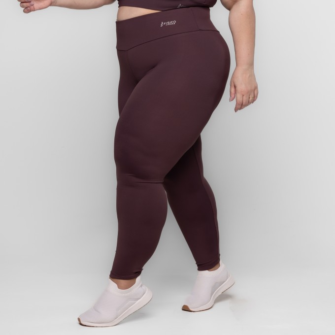 Calça Legging Academia Plus Size Básica Cigarreti 020