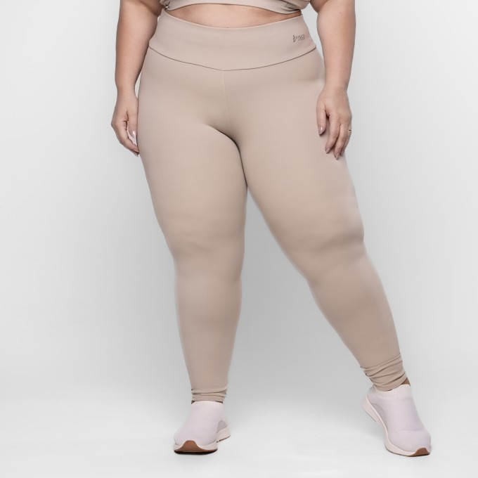 Calça Legging Academia Plus Size Básica Cigarreti 020