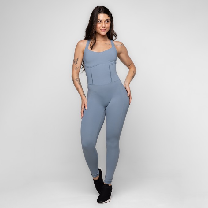 Macacão Fitness Larah Nadador Keep Move