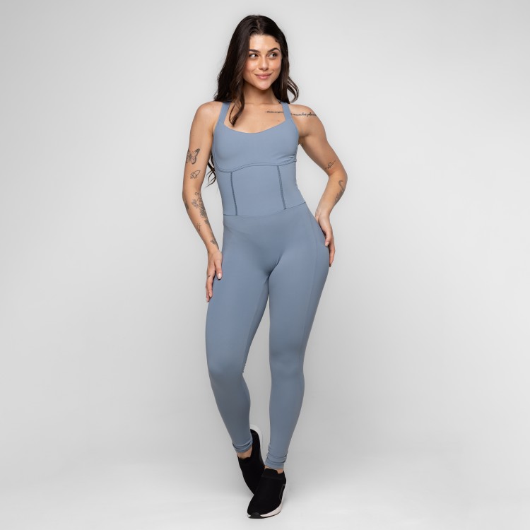 Macacão Fitness Larah Nadador Keep Move