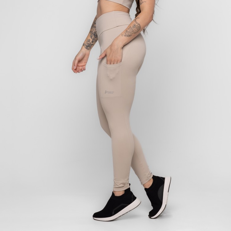 Calça Fitness Com Bolsos Laterais Malu
