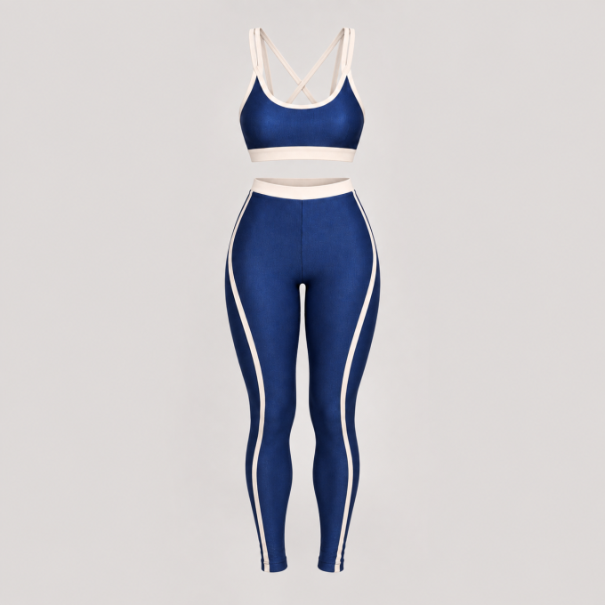 Kit Conjunto Fitness Top Sophia + Calça Sophia Wonder