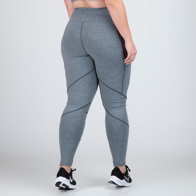Calça Plus Size Cintura Alta com Bolsos Laterais Alexia