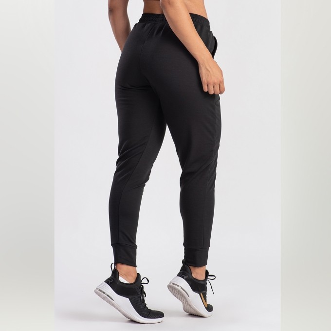 Calça Jogger Feminina  Cintura Alta  Moletim