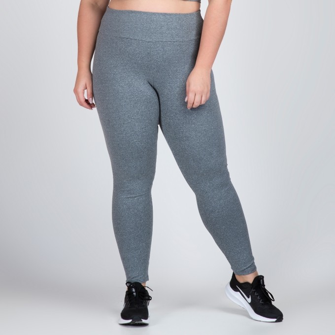 Calça Legging Academia Plus Size Básica Cigarreti 020