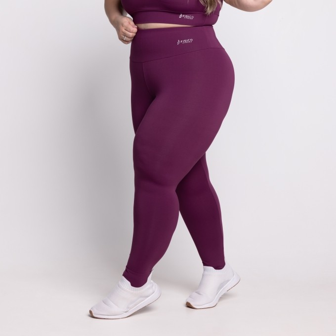 Calça Legging Academia Plus Size Básica Cigarreti 020