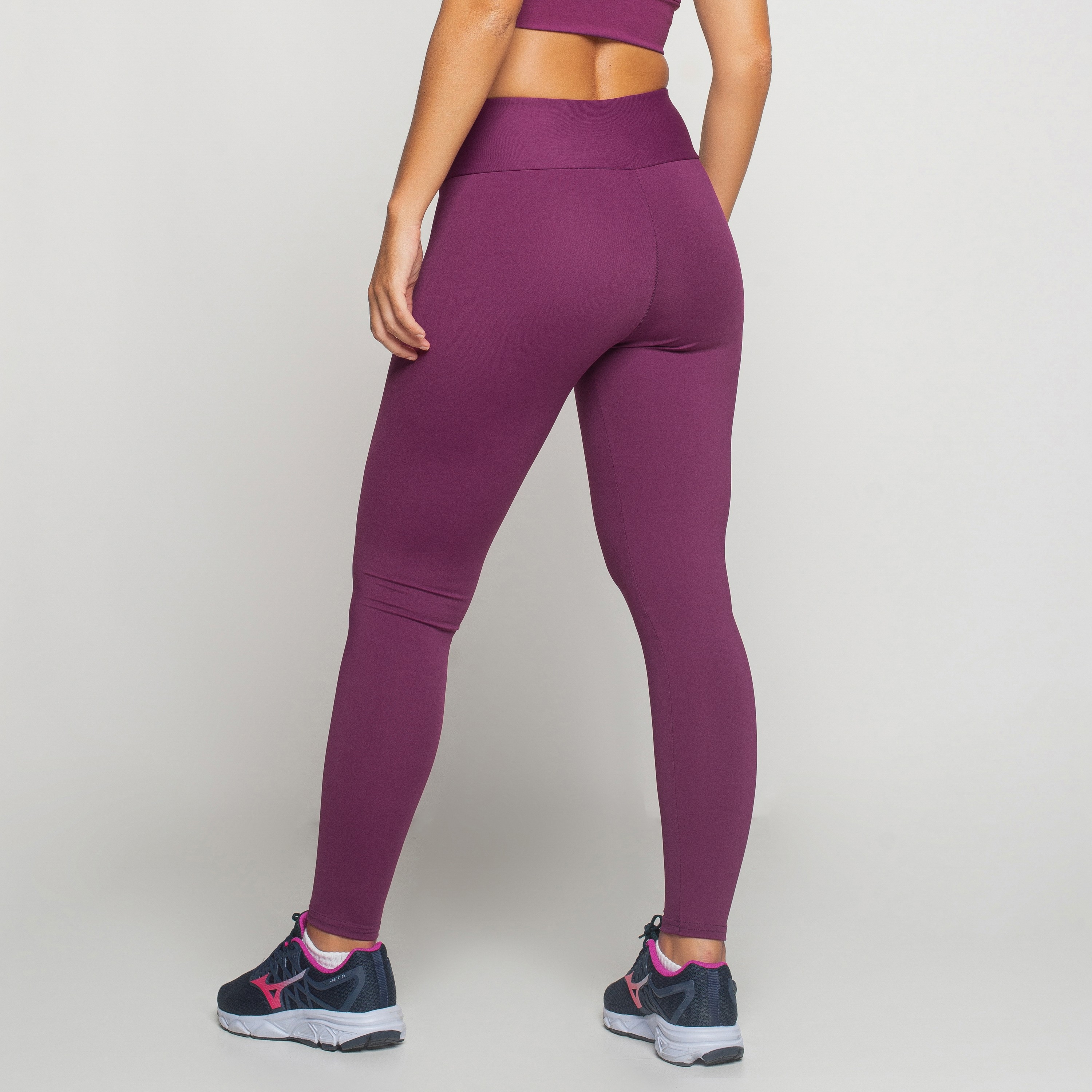 Calça Legging Academia Plus Size Básica Cigarreti 020 - Físico Fitness