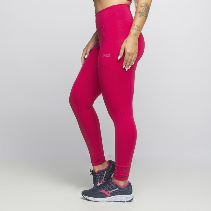 Calça Legging Com Bolsos Bel