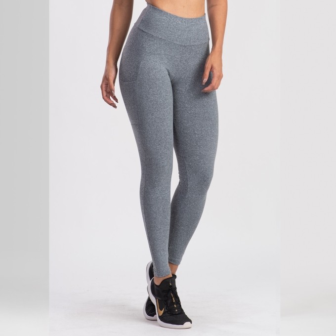 Calça Fitness Com Bolsos Laterais Malu