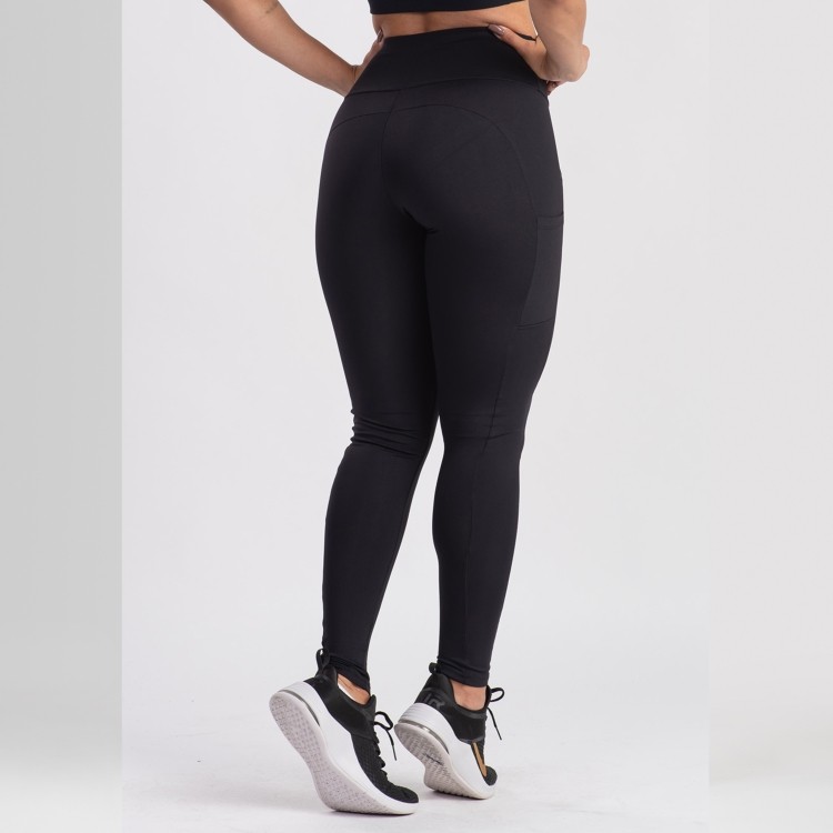 Calça Fitness Com Bolsos Laterais Malu