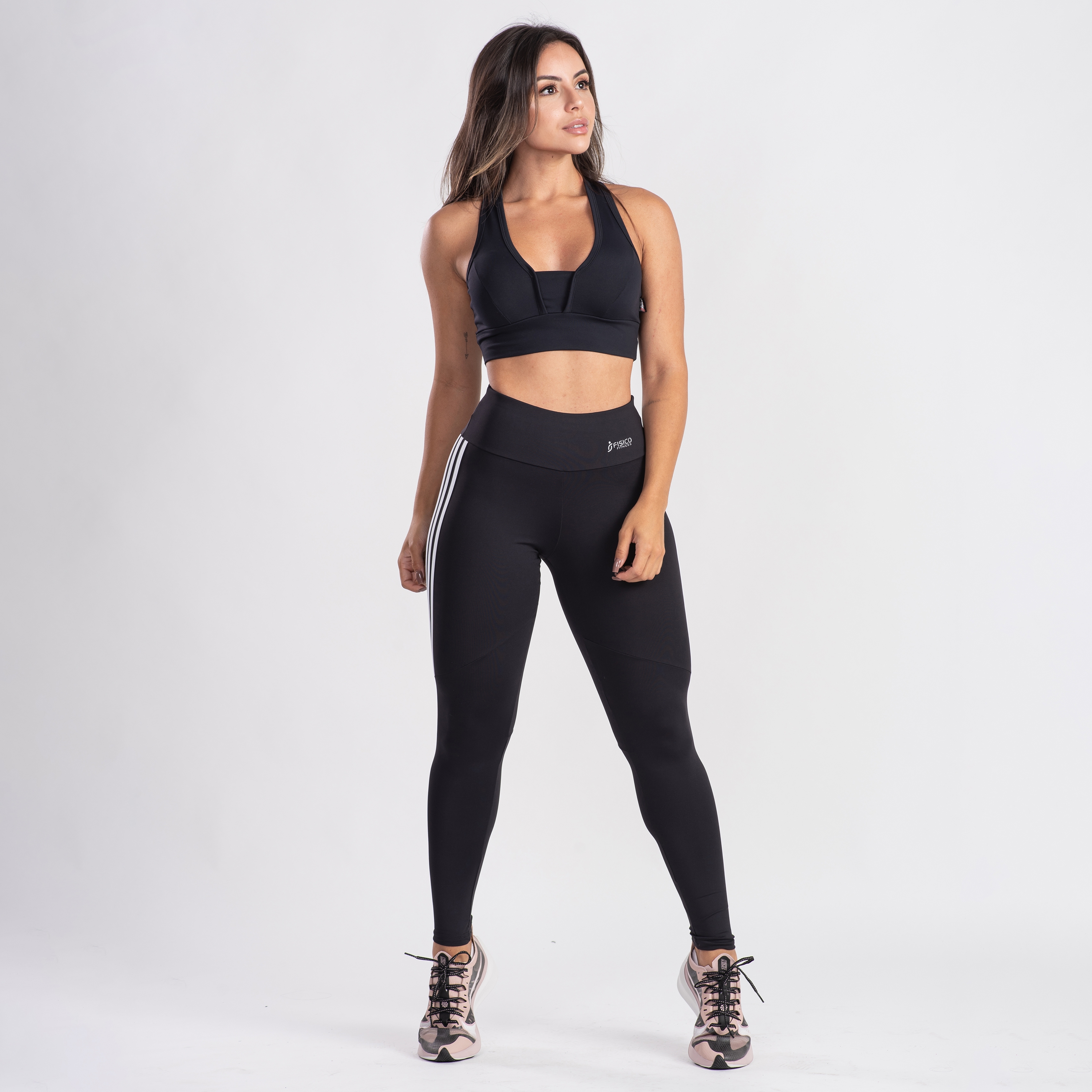 Calça Legging Fitness Com Viés Duda - Físico Fitness