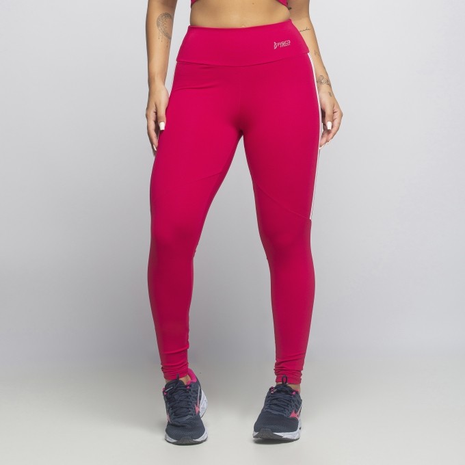 Calça Legging Fitness Com Viés Duda