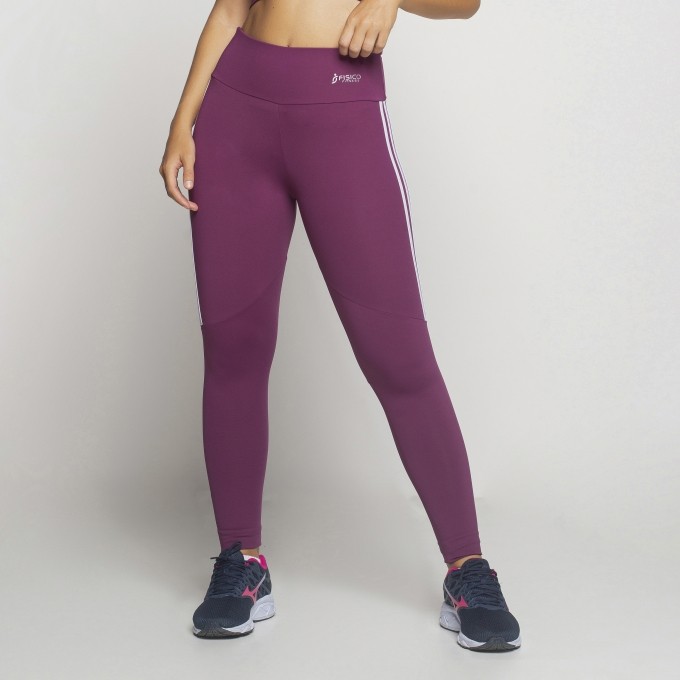 Calça Legging Fitness Com Viés Duda