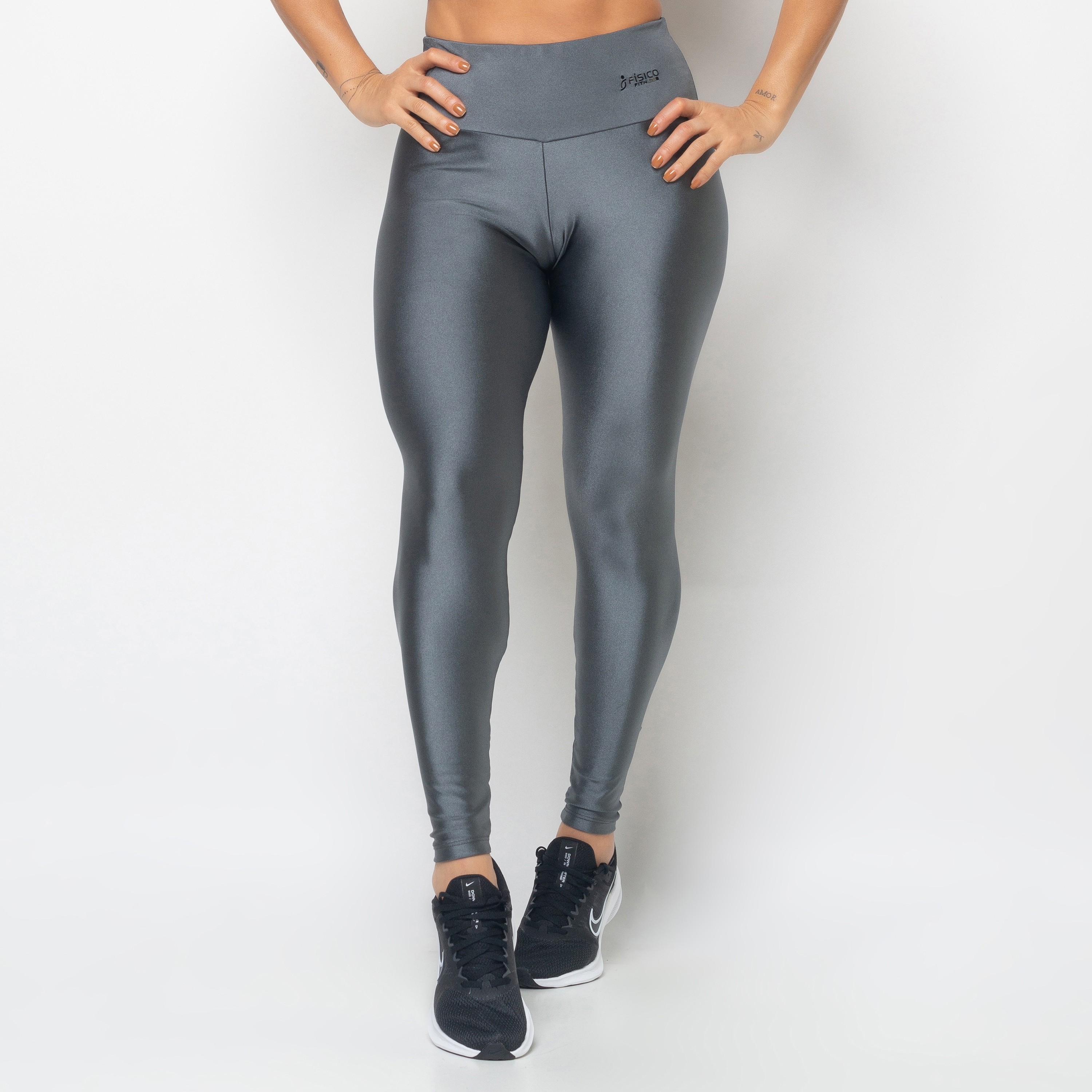 Calça Legging Metalizada Milena - Físico Fitness