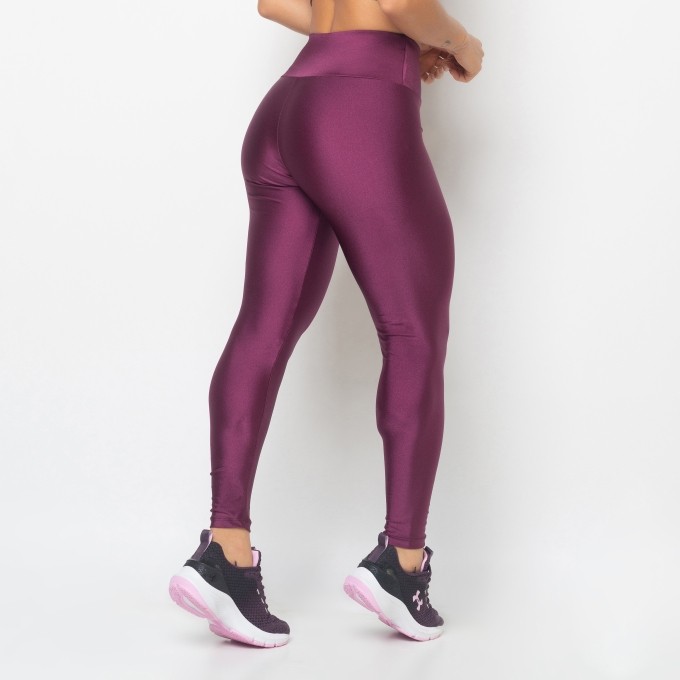 Calça Legging Fitness Metalizada Milena