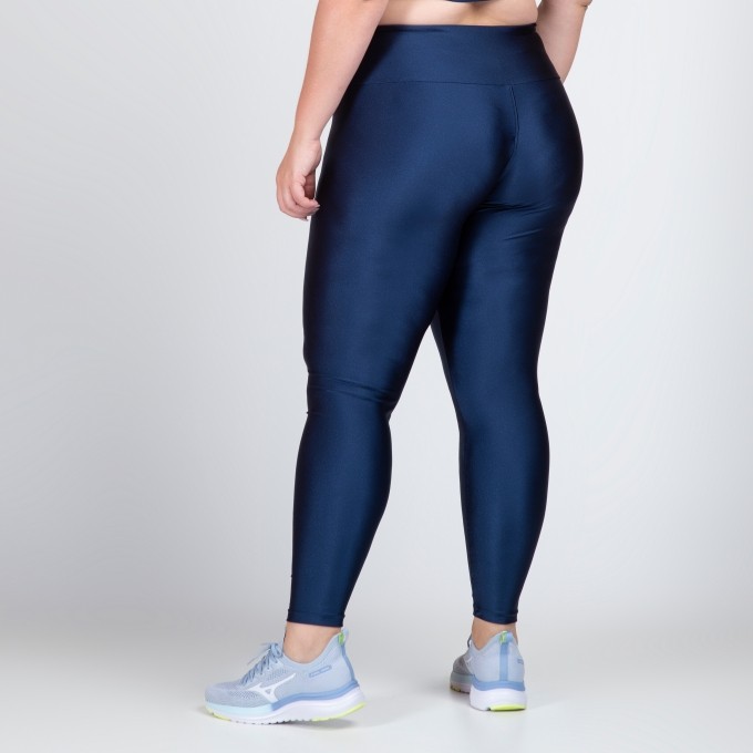 Calça Legging Plus Size Metalizada Milena