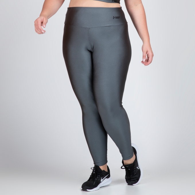 Calça Legging Plus Size Metalizada Milena