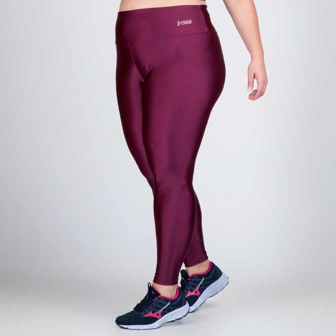 Calça Legging Plus Size Metalizada Milena