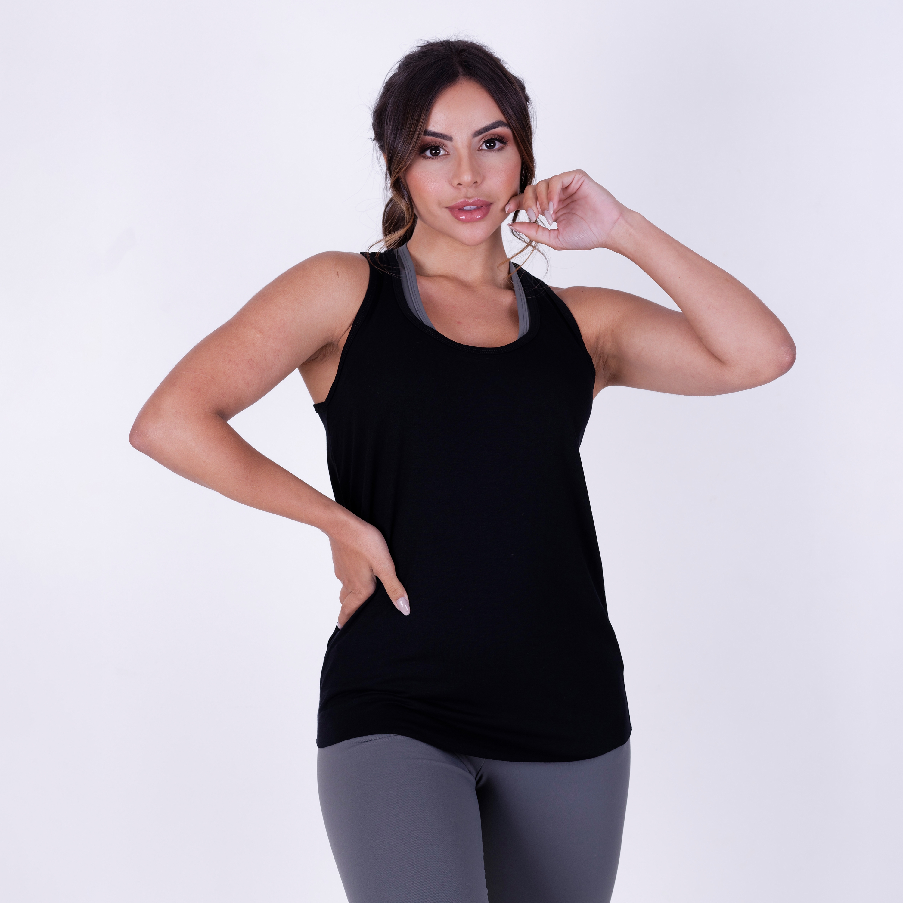 Regata Stripe Fitness Academia - Use Criativa - Regata Esportiva - Magazine  Luiza