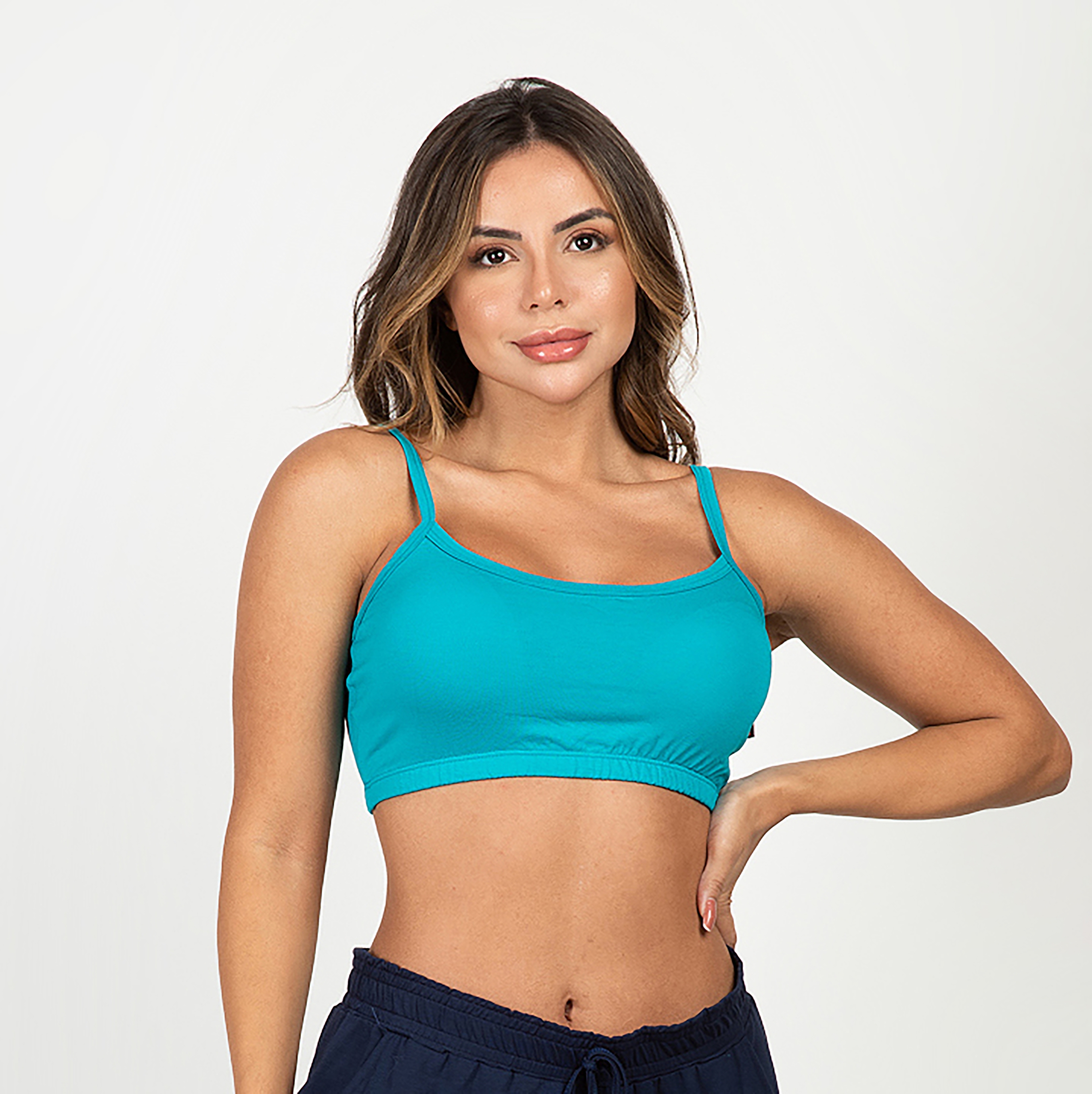 Top Com Decote Quadrado Celine - Físico Fitness