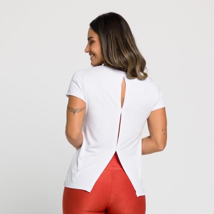 Blusa Detalhe Costas Viscolycra Rafaela