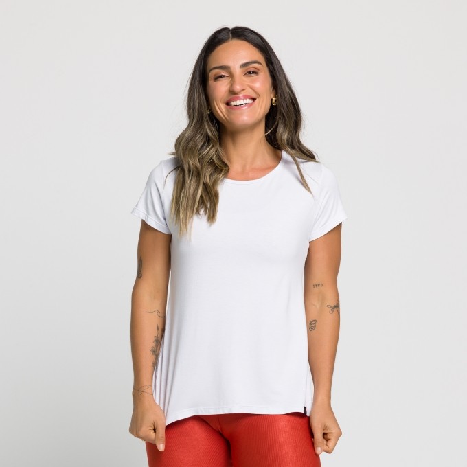 Blusa Detalhe Costas Viscolycra Rafaela