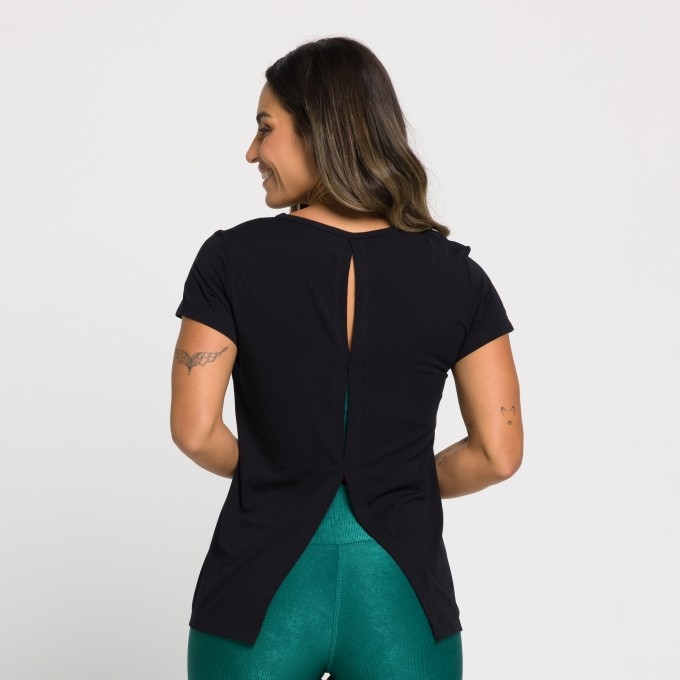 Blusa Detalhe Costas Viscolycra Rafaela