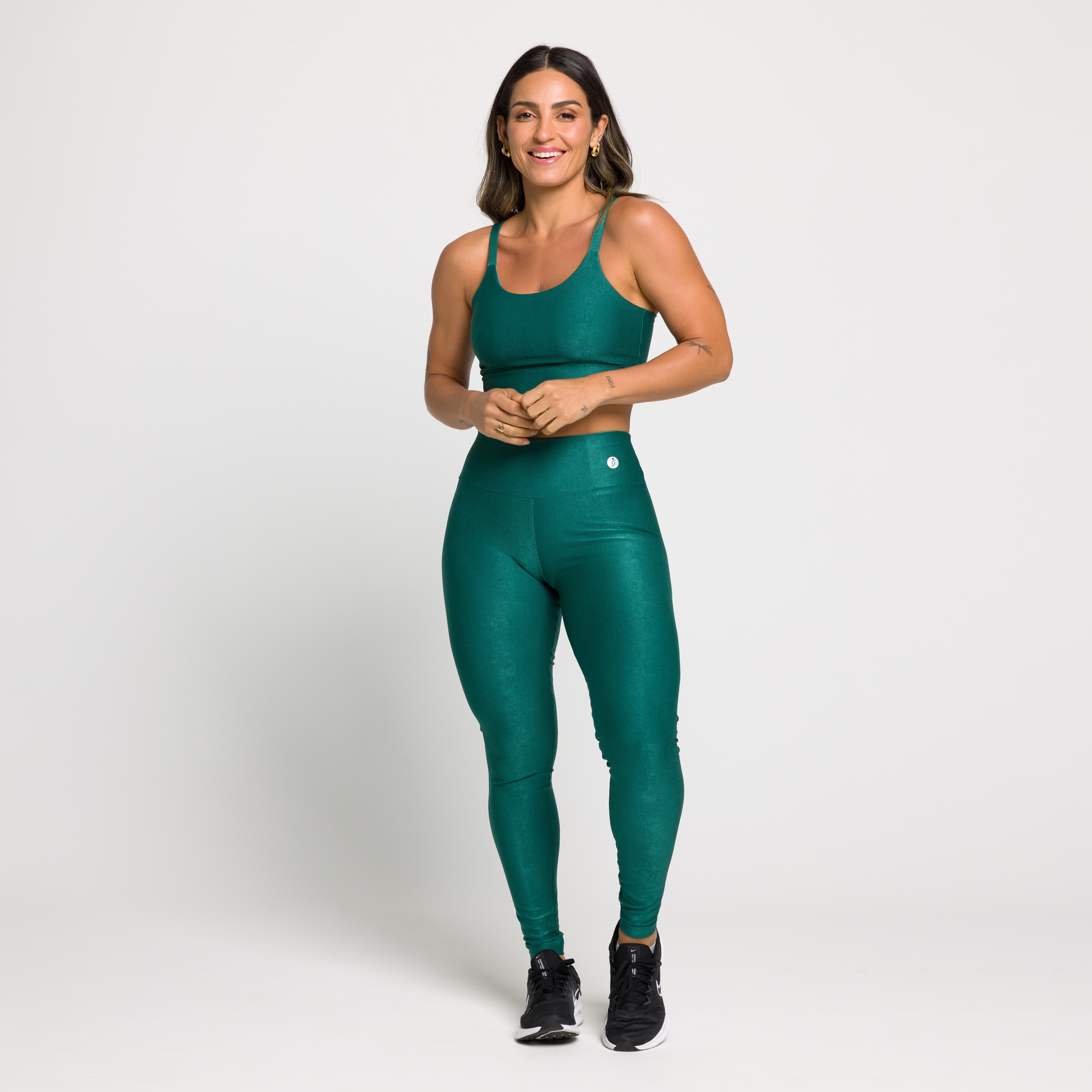 Calça Legging Multicolor Metalizada Catharine - Físico Fitness