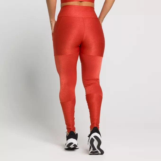 Calça com Bolsos Laterais e Recortes Penélope