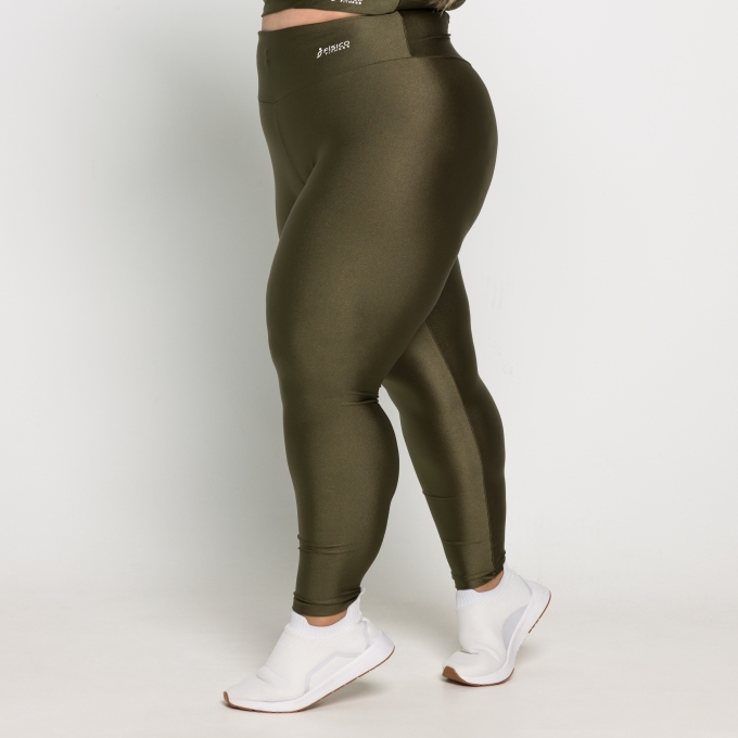 Calça Legging Plus Size Metalizada Milena