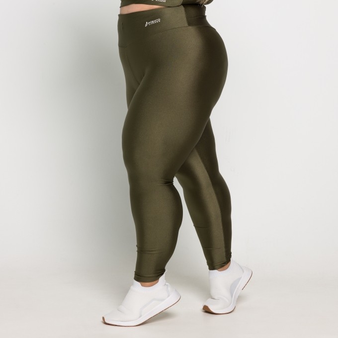 Calça Legging Plus Size Metalizada Milena