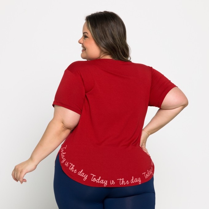 Blusa Tapa Bumbum com Silk Karina Plus Size