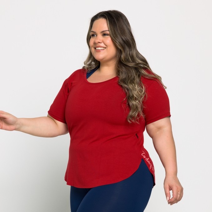 Blusa Tapa Bumbum com Silk Karina Plus Size