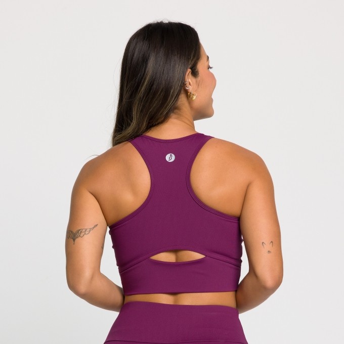 Top Fitness Nadador com Elástico Degradê Mirela