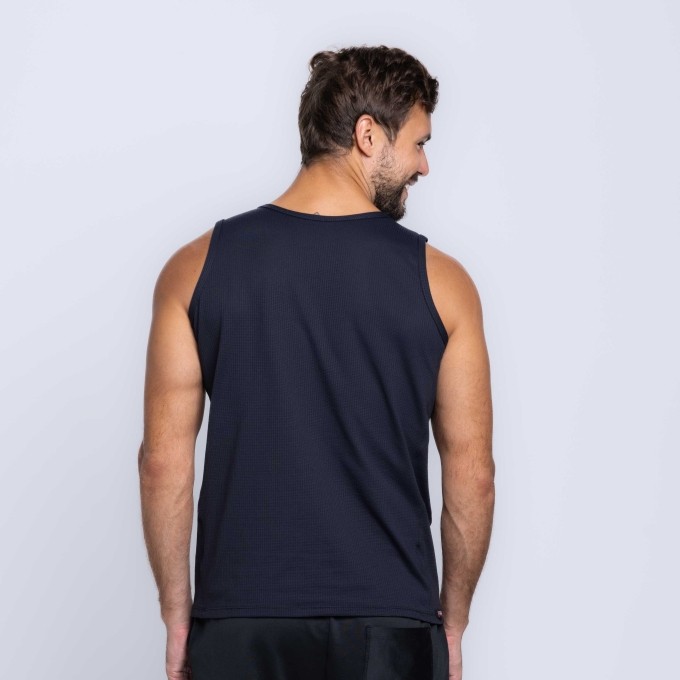 Regata Masculina Com Recortes Dry Fit