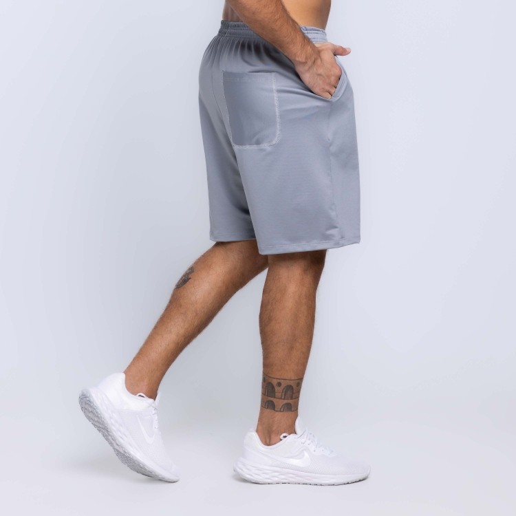 Bermuda Masculina Com Bolsos Em Tecido Jogger