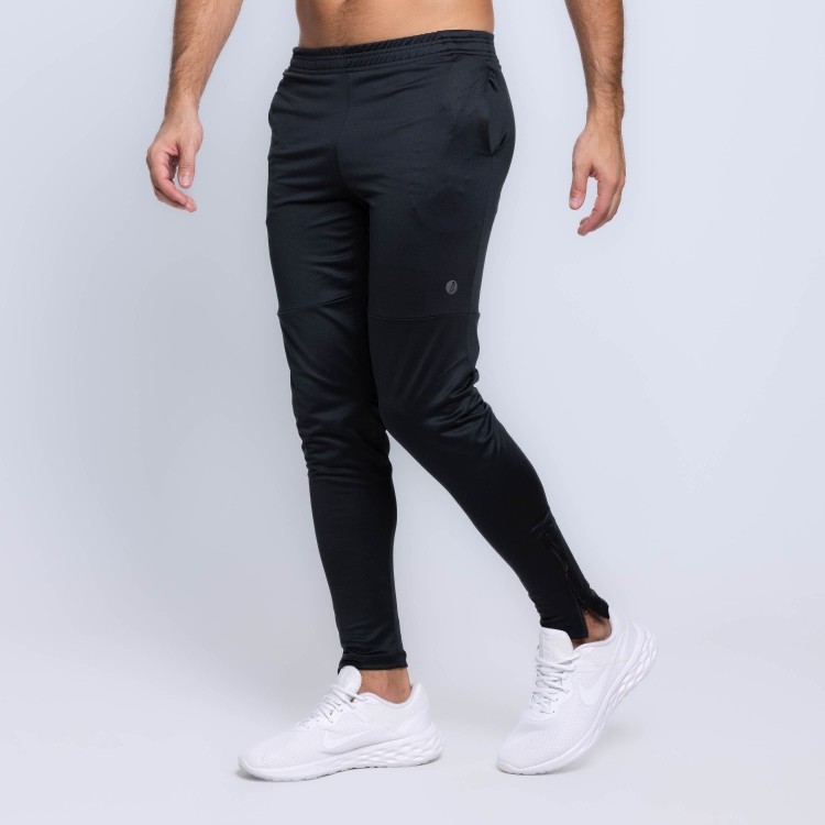 Calça Masculina Com Bolsos e Zíper Em Tecido Jogger