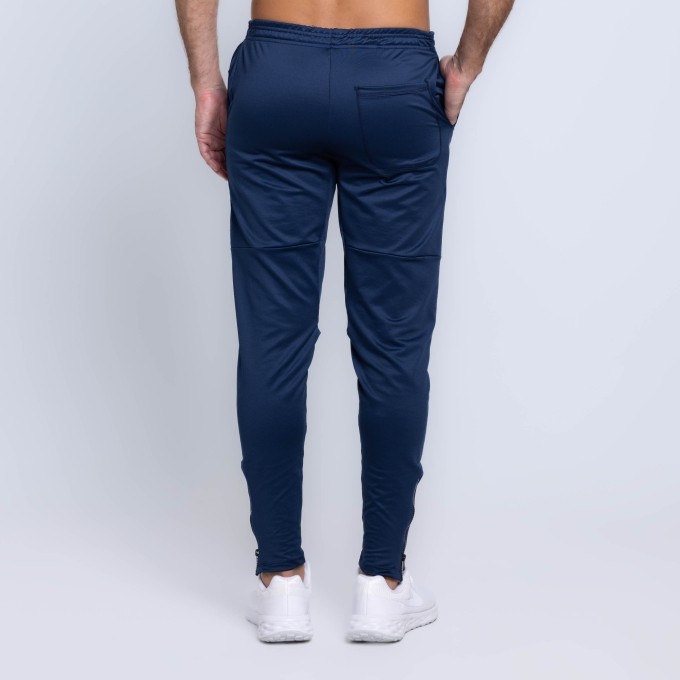 Calça Masculina Com Bolsos e Zíper Em Tecido Jogger