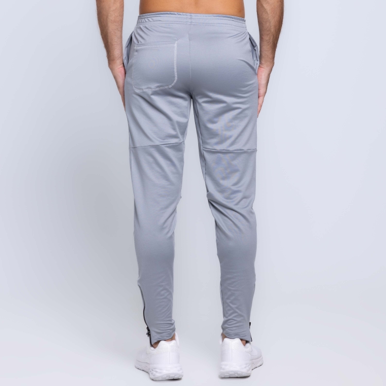 Calça Masculina Com Bolsos e Zíper Em Tecido Jogger